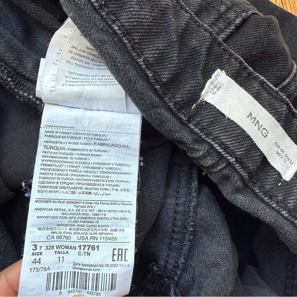 Mango POCKET CARGO JEANS size 12 - Picture 13 of 13
